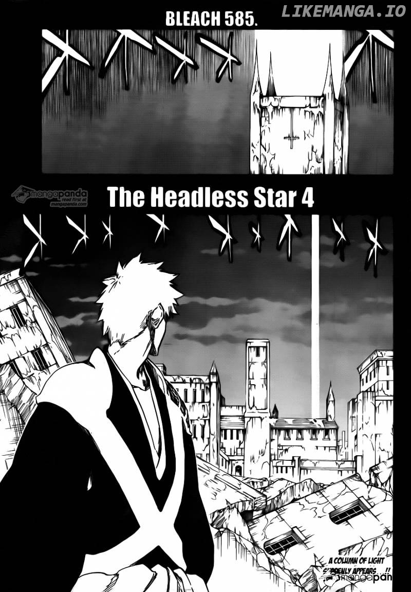 Bleach Chapter 585 - page 1