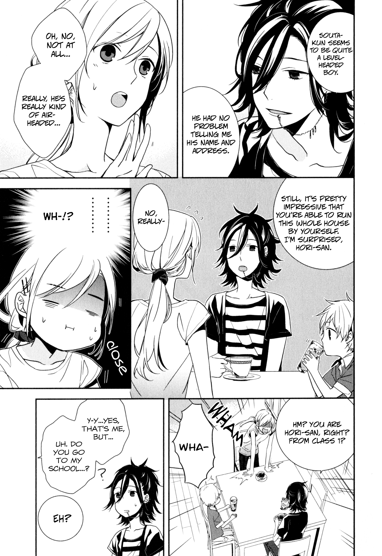 Horimiya chapter 1 - page 15