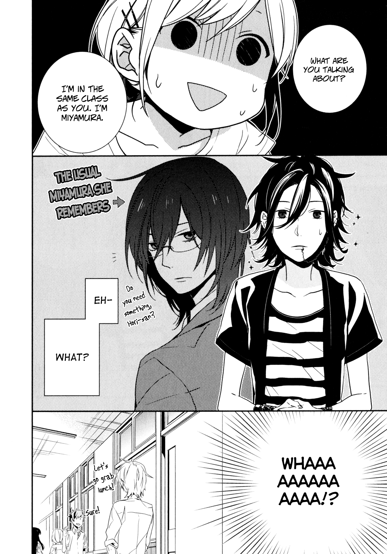 Horimiya chapter 1 - page 16