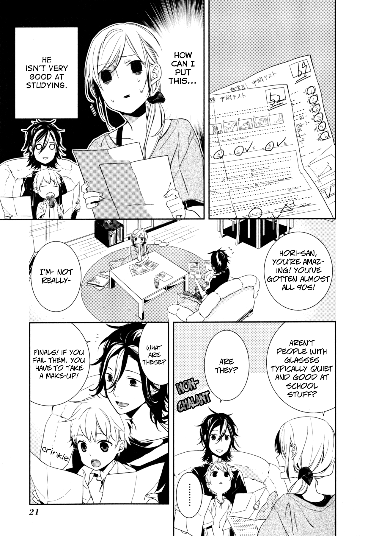 Horimiya chapter 1 - page 23