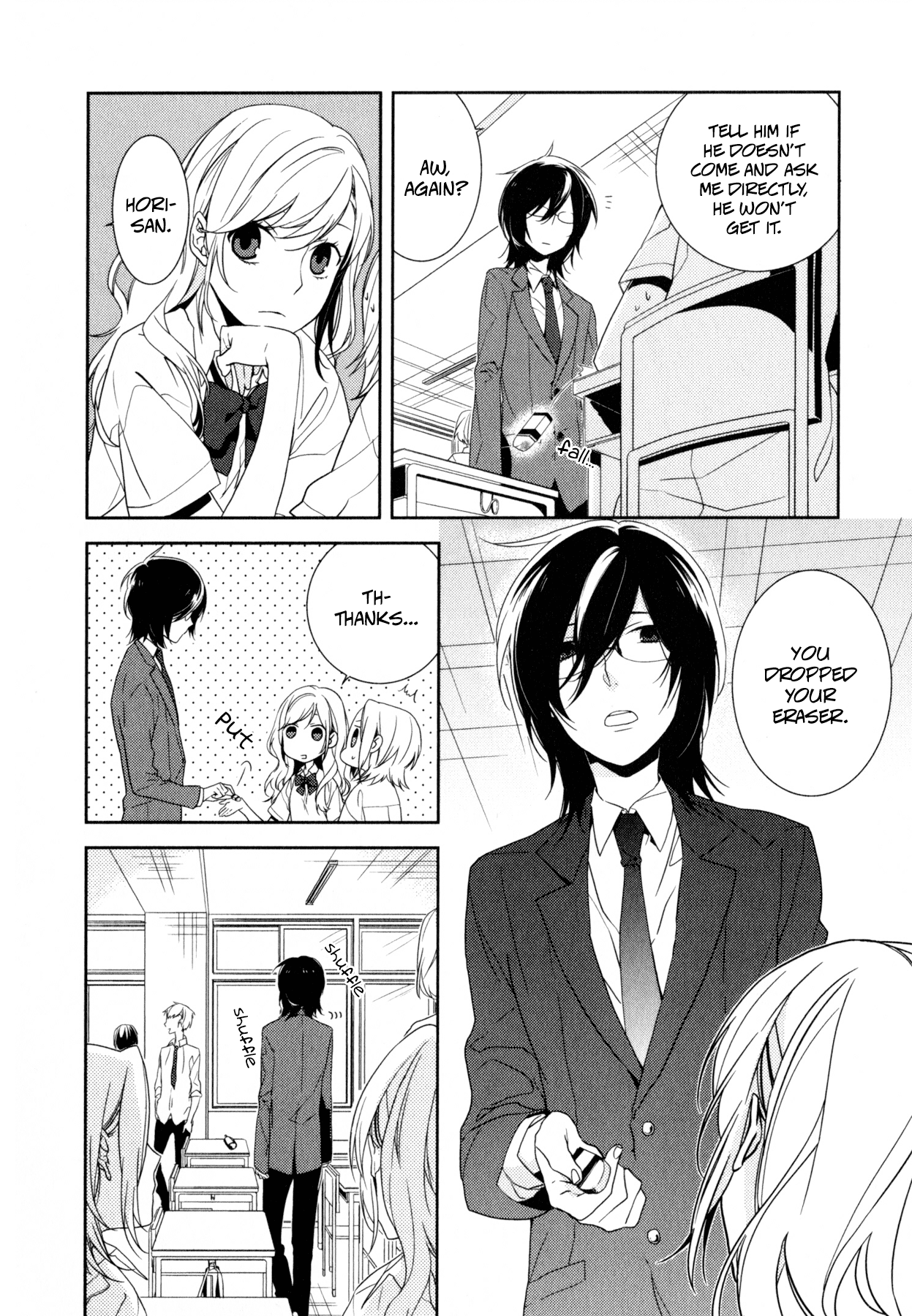 Horimiya chapter 1 - page 8