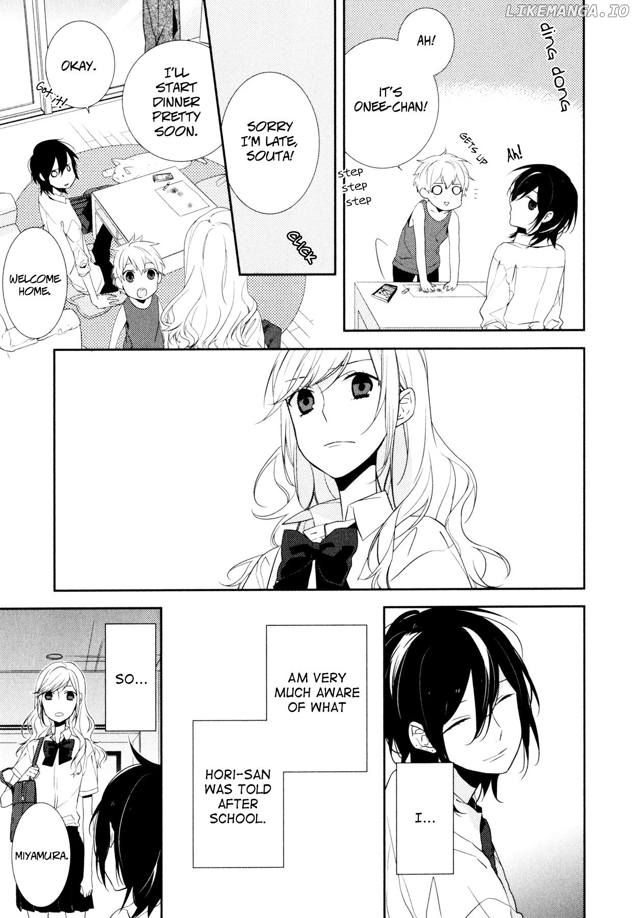 Horimiya chapter 3 - page 17