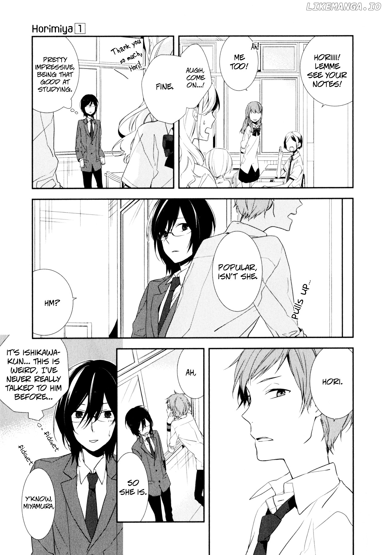 Horimiya chapter 3 - page 3