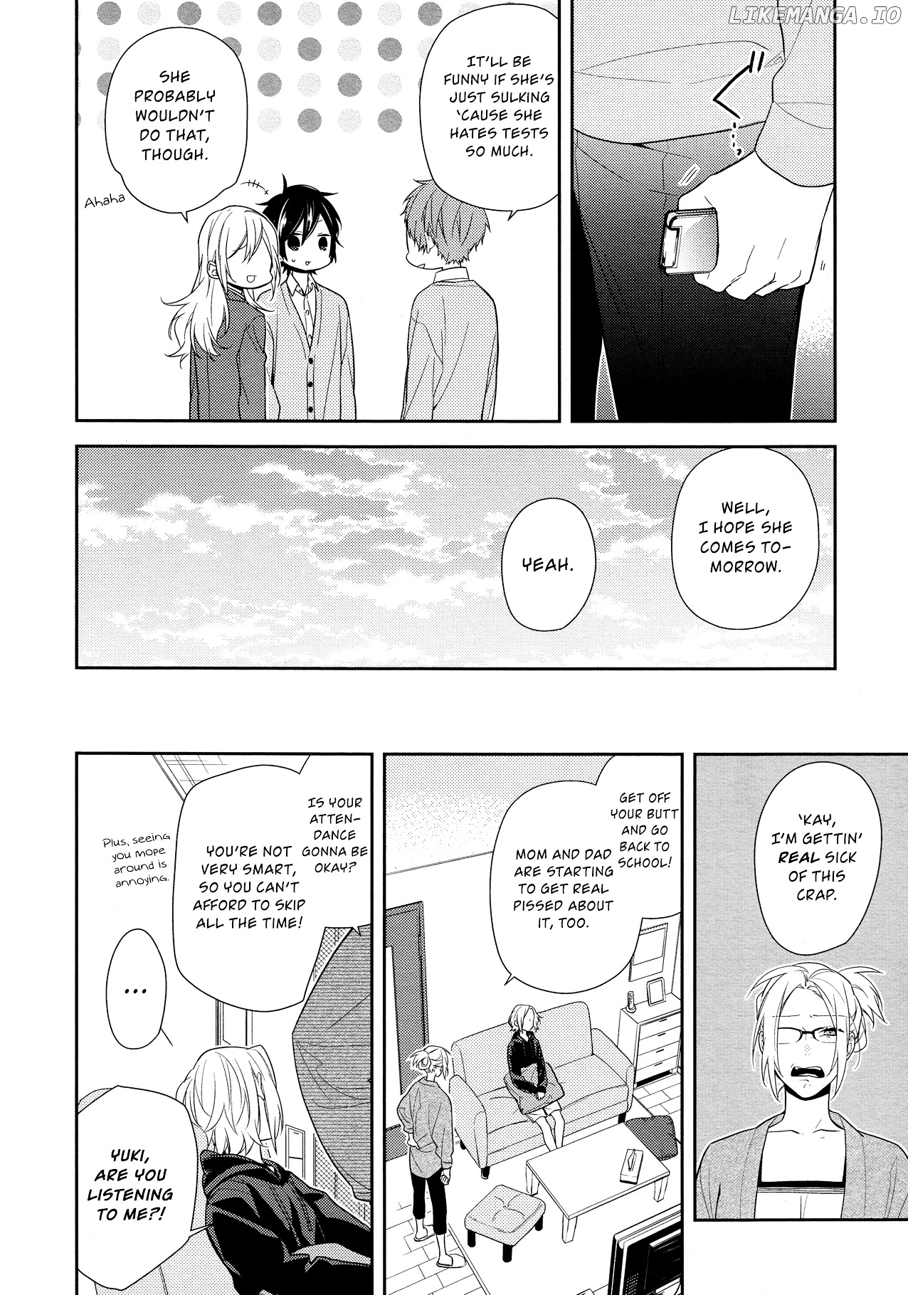 Horimiya chapter 58 - page 18