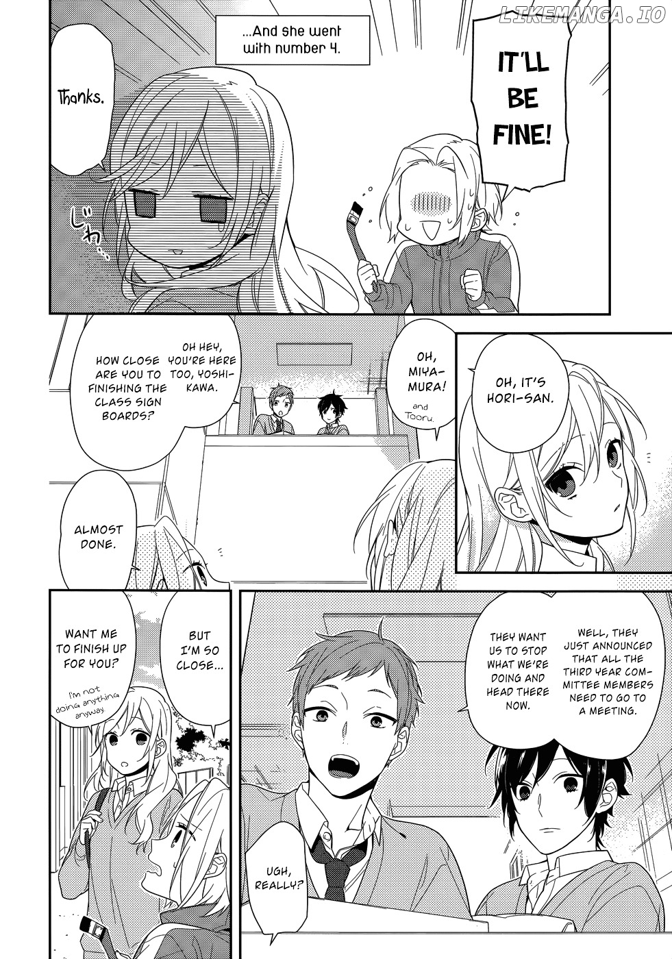 Horimiya chapter 49 - page 13