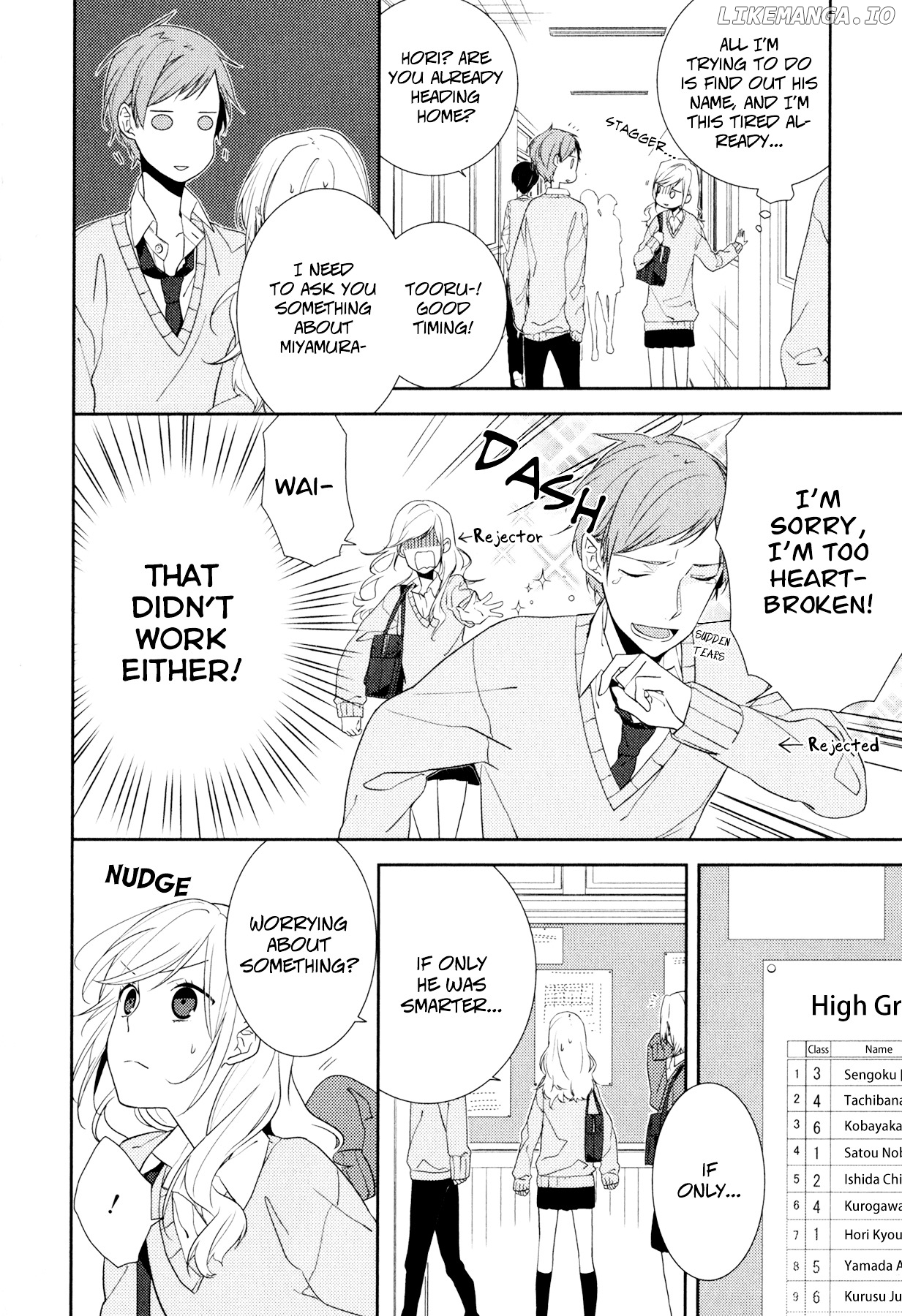 Horimiya chapter 4 - page 11