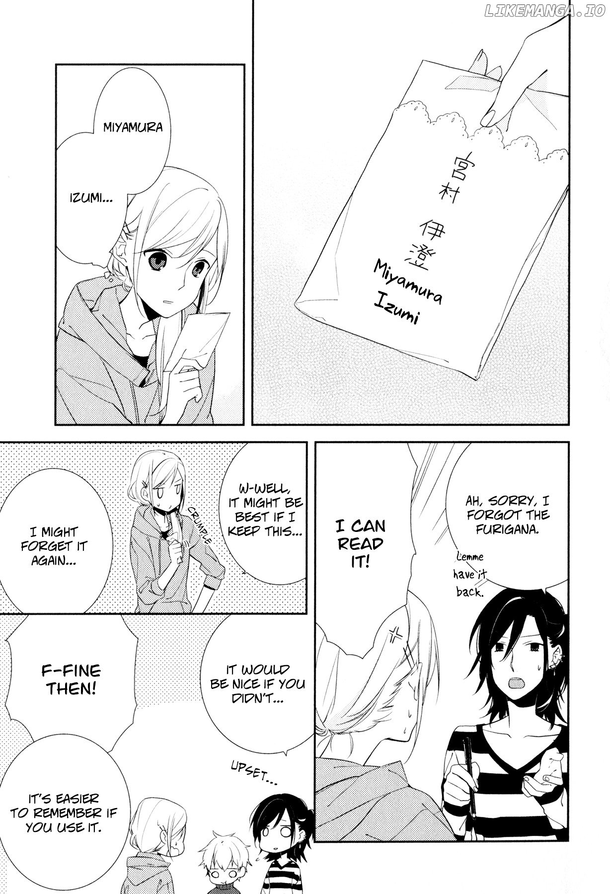 Horimiya chapter 4 - page 22