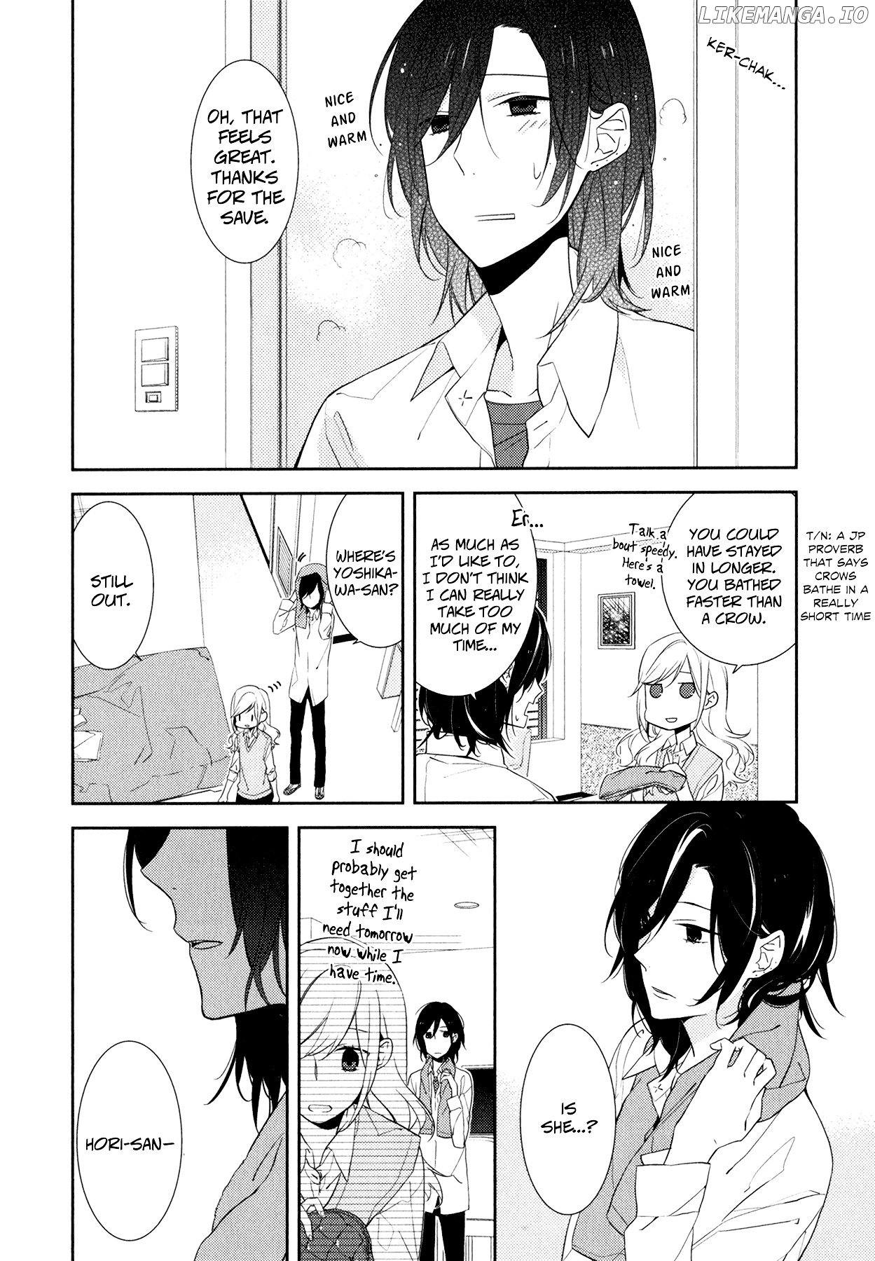 Horimiya chapter 6 - page 16