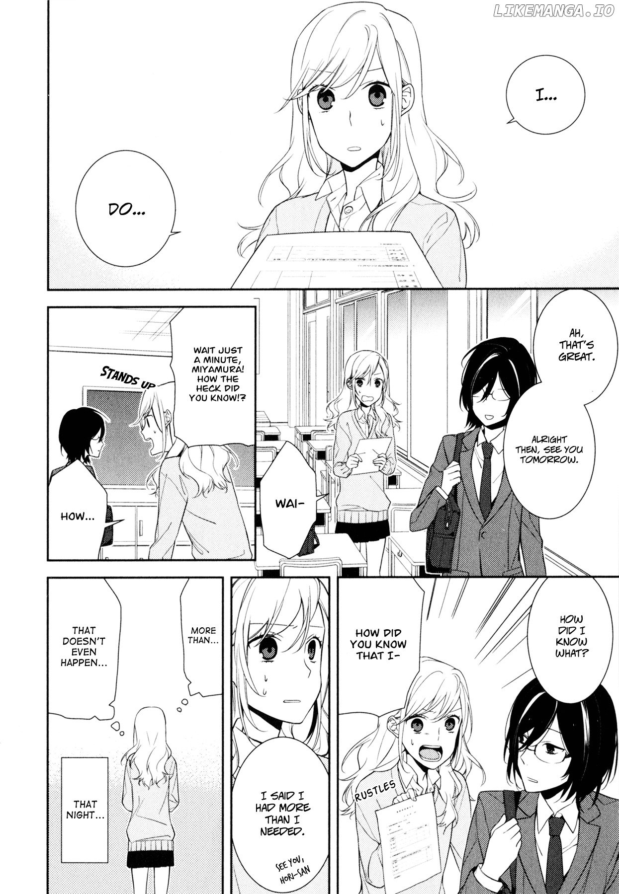 Horimiya chapter 8 - page 20