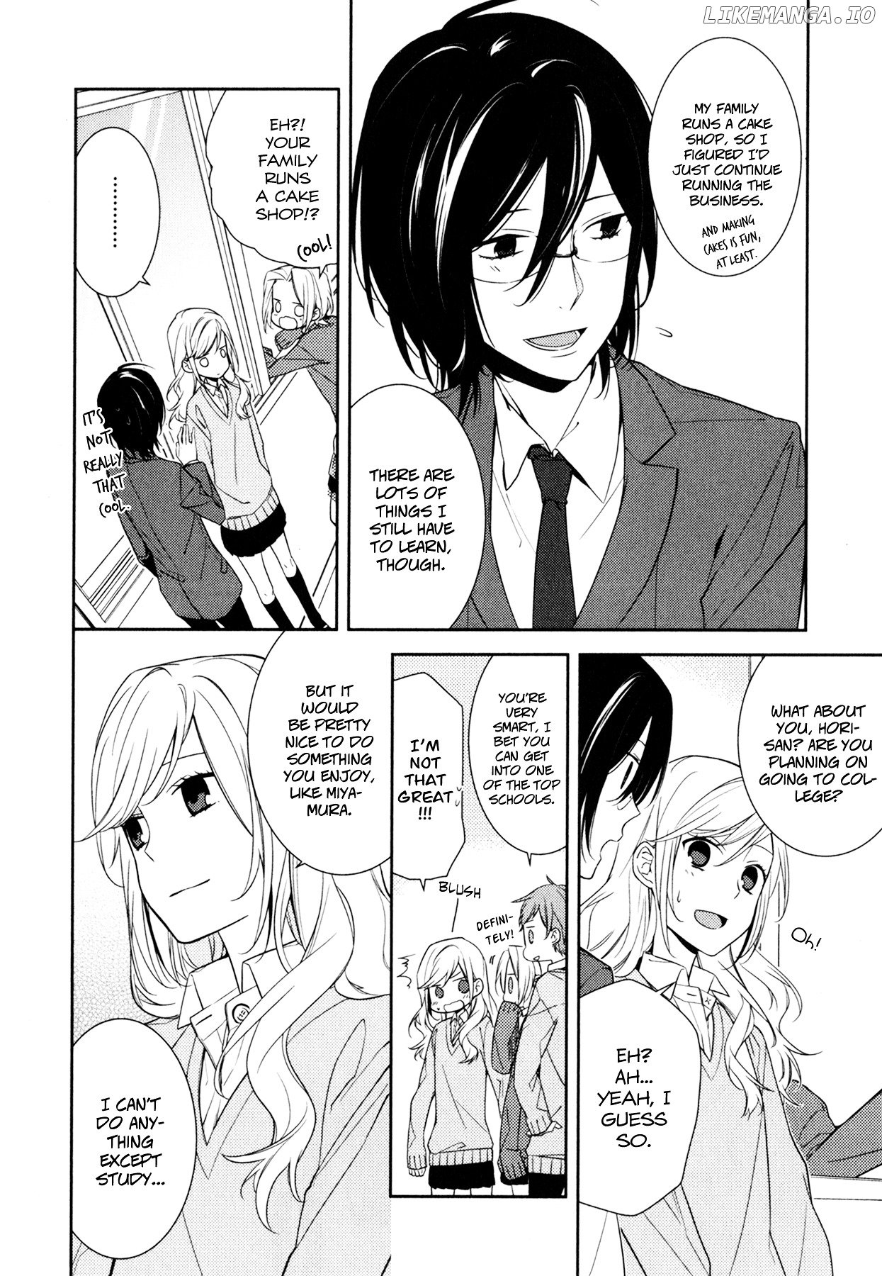 Horimiya chapter 8 - page 4