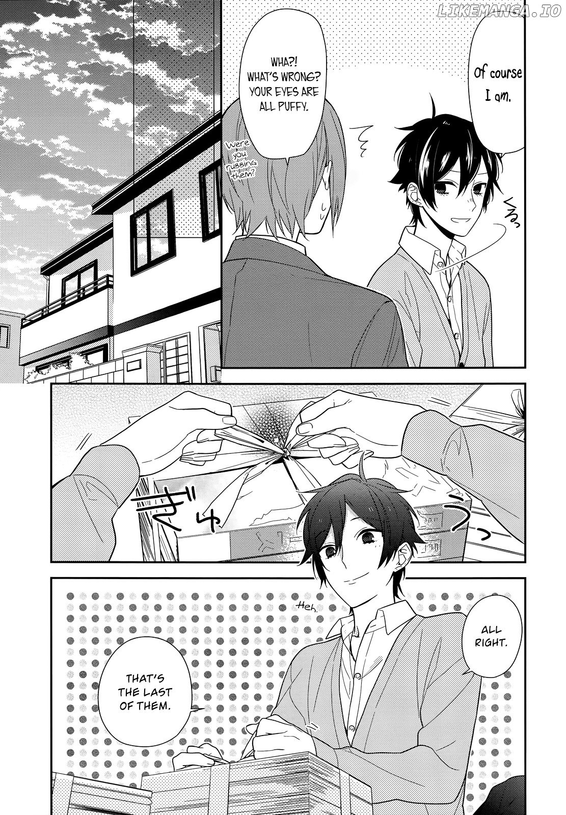 Horimiya chapter 54 - page 17