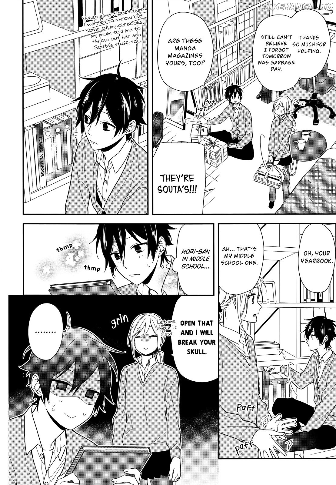 Horimiya chapter 54 - page 18