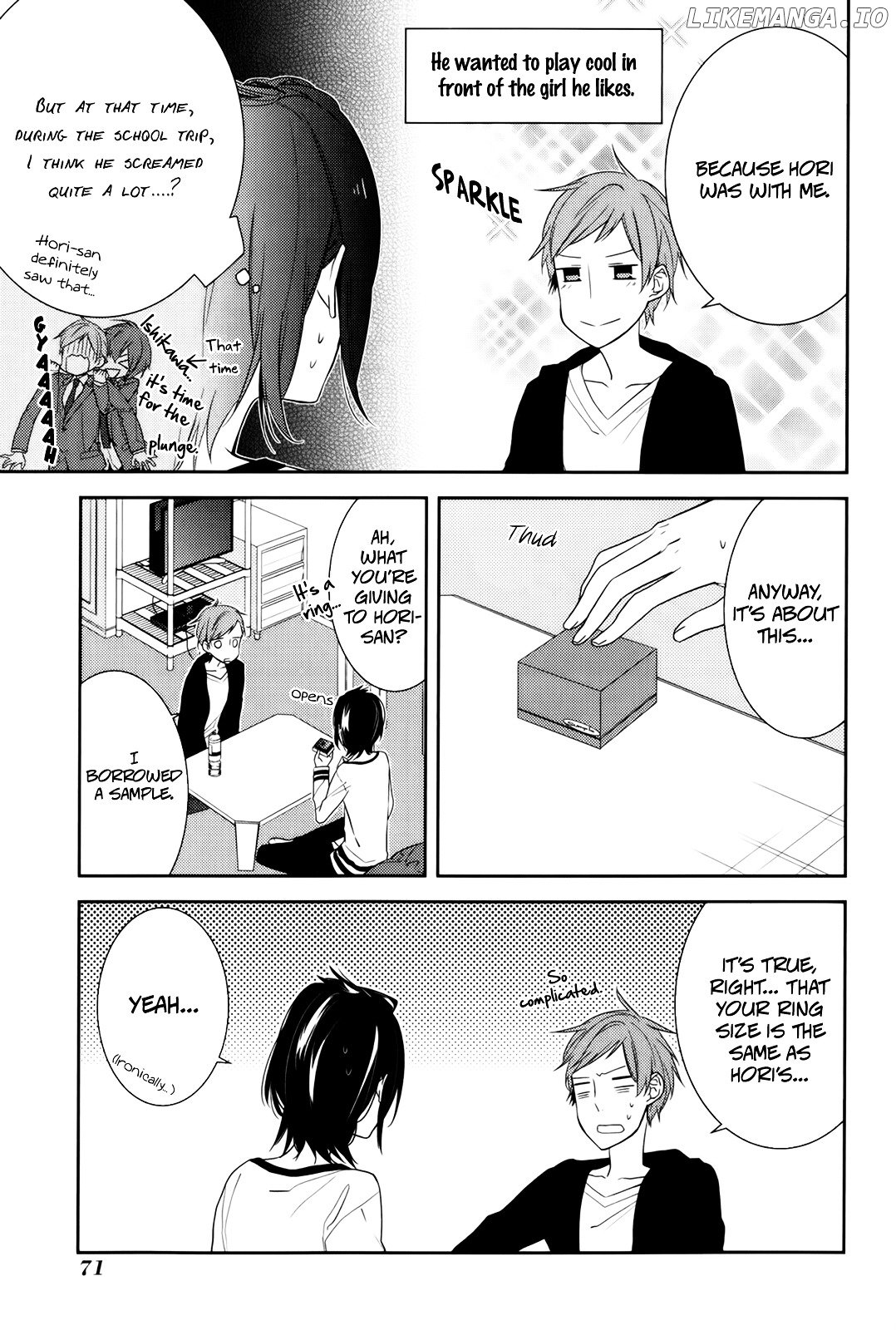 Horimiya chapter 9 - page 16