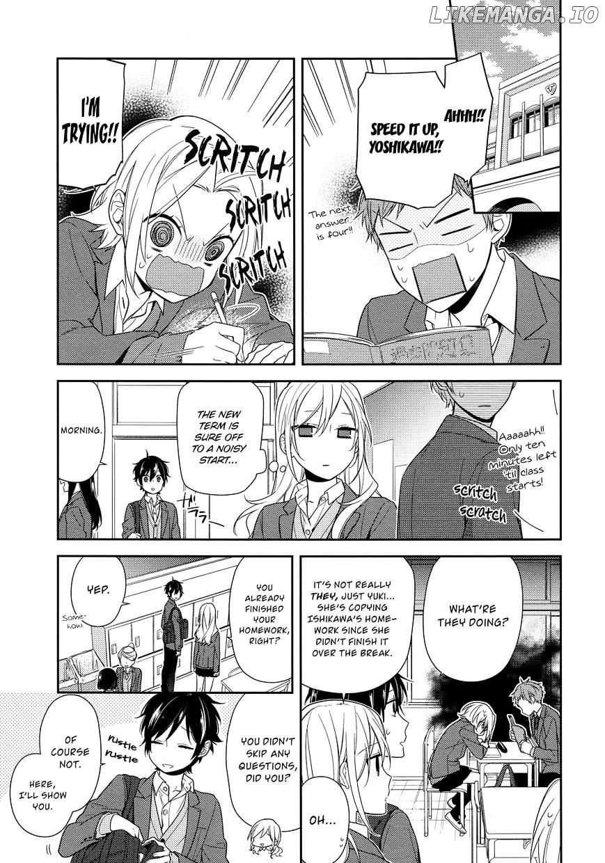 Horimiya chapter 65 - page 1