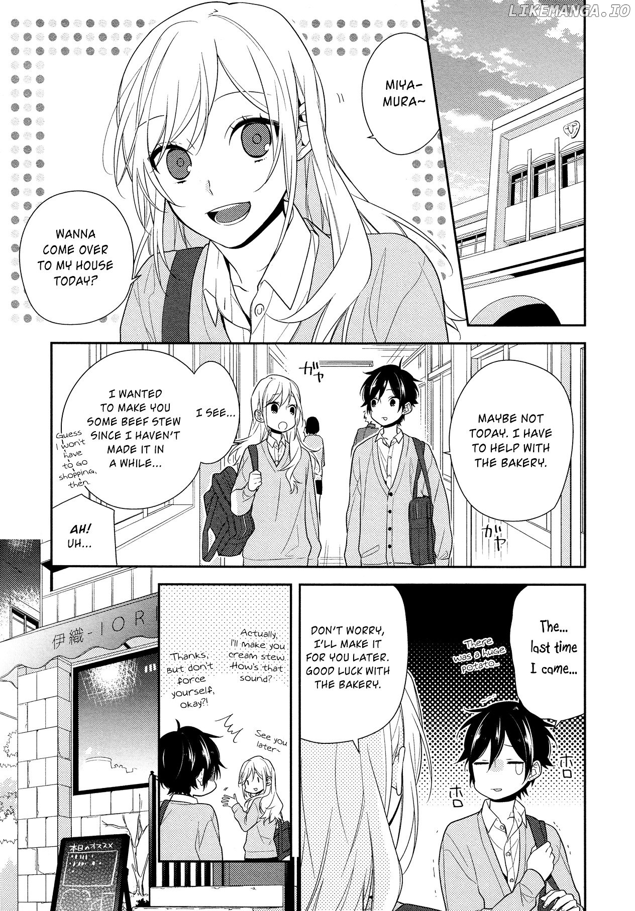 Horimiya chapter 55 - page 15