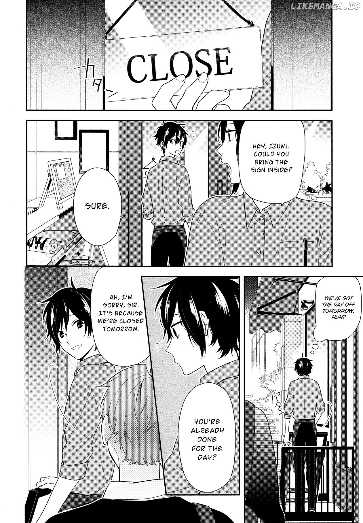 Horimiya chapter 55 - page 16