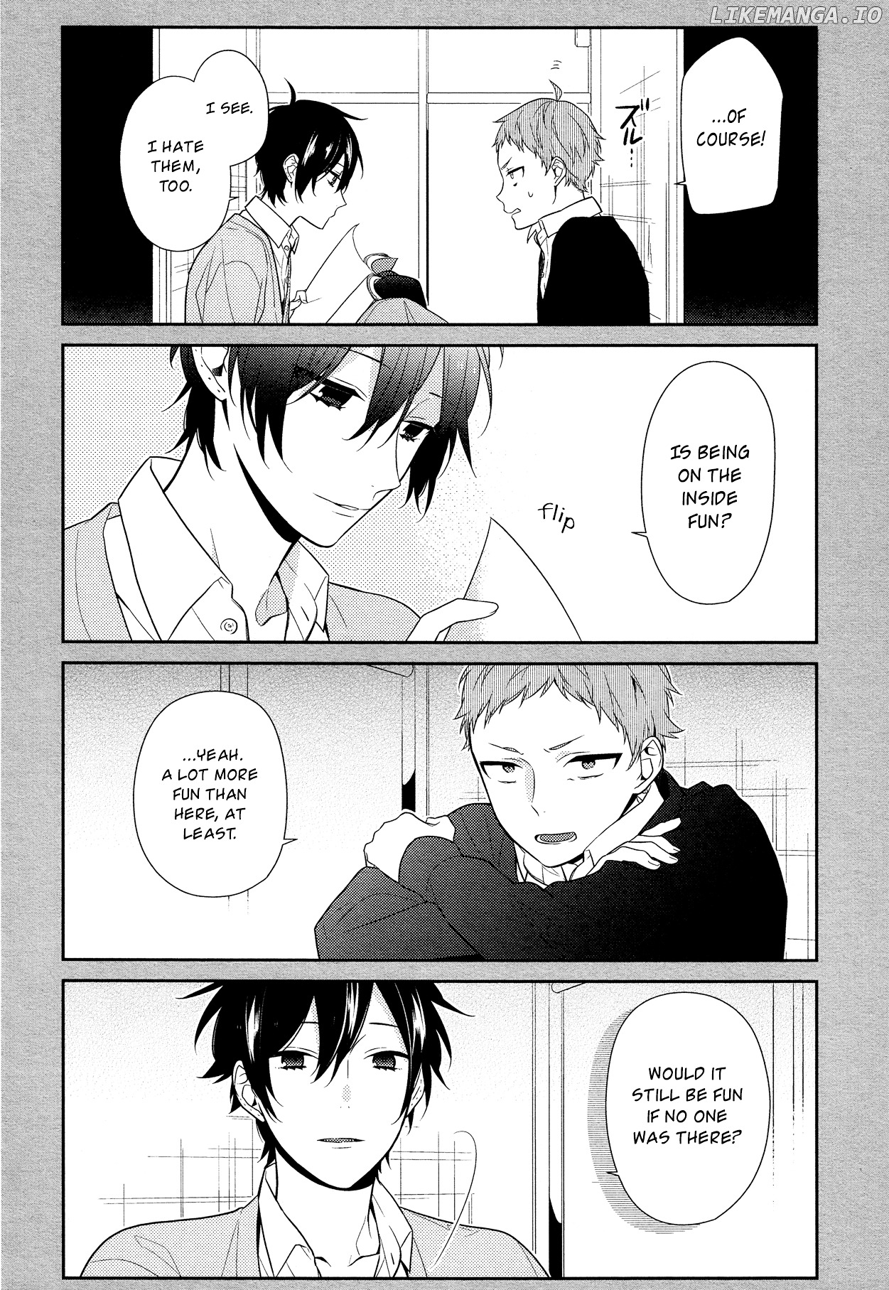 Horimiya chapter 55 - page 8