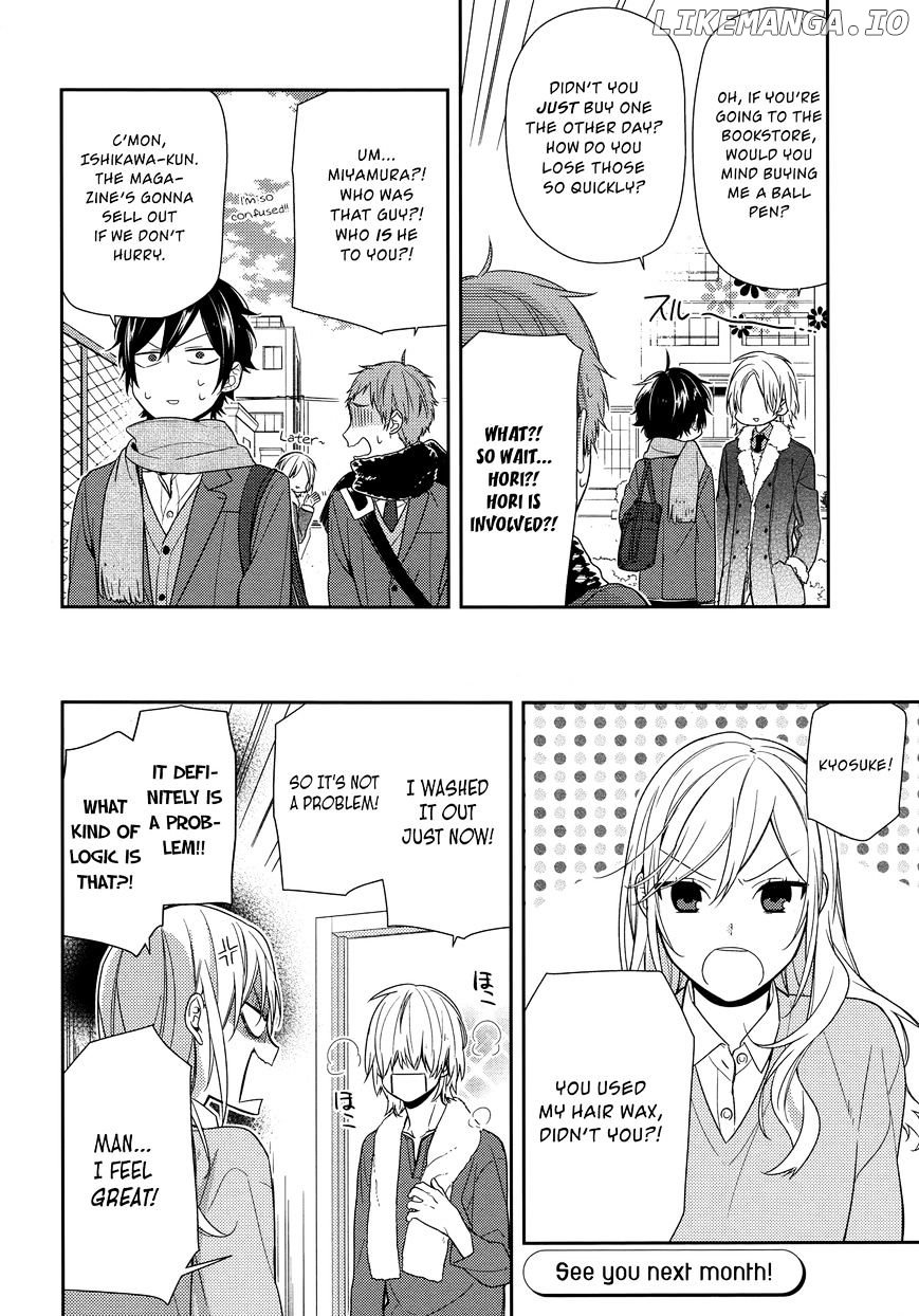 Horimiya chapter 66 - page 12