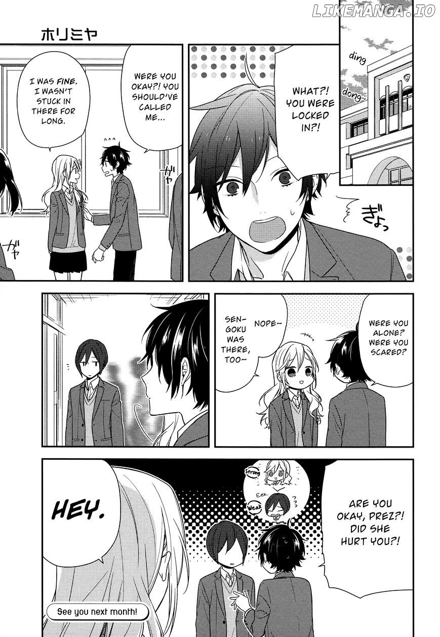 Horimiya chapter 69 - page 9