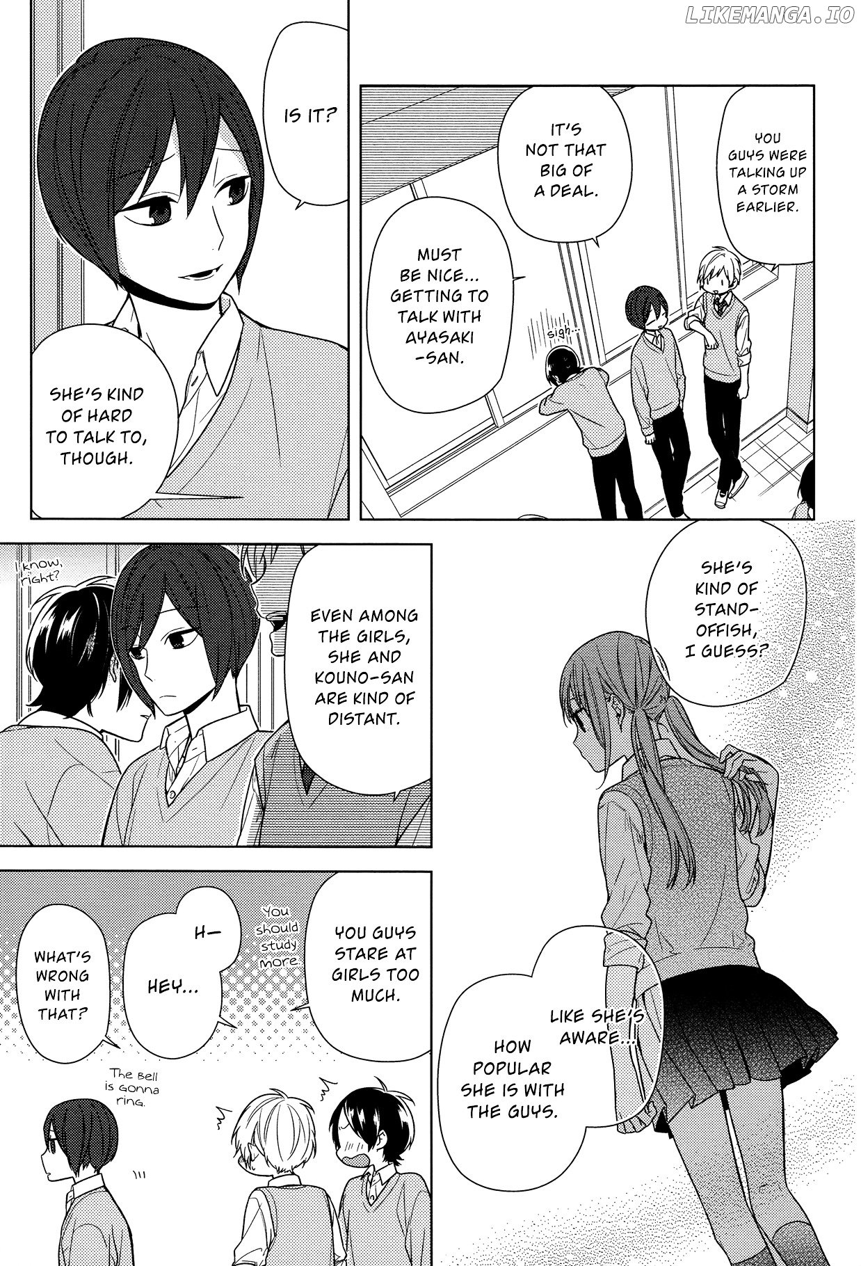 Horimiya chapter 70 - page 7