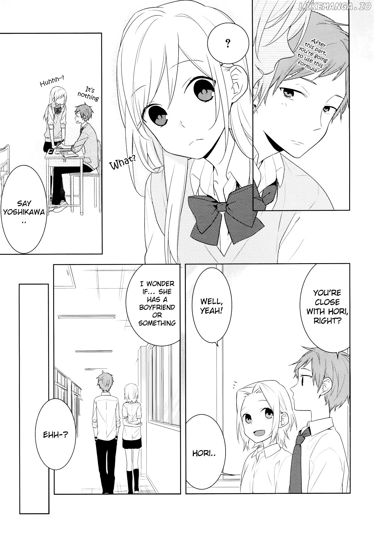 Horimiya chapter 24 - page 4