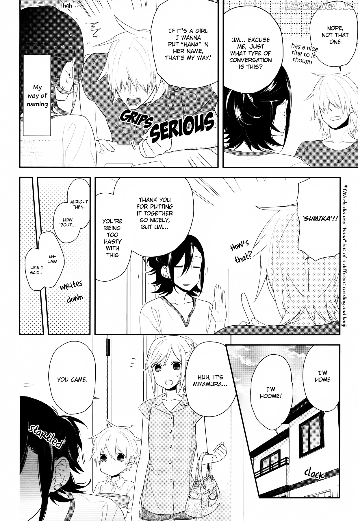 Horimiya chapter 25 - page 12