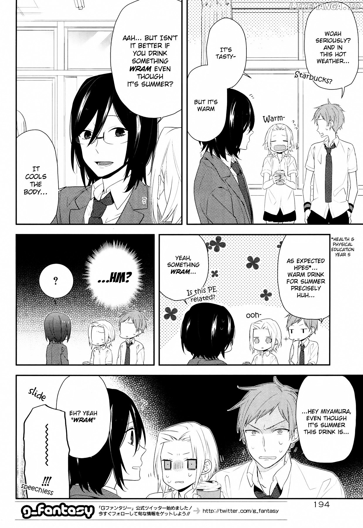 Horimiya chapter 25 - page 16