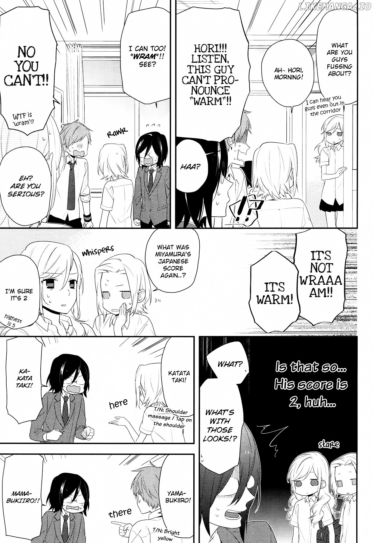 Horimiya chapter 25 - page 17