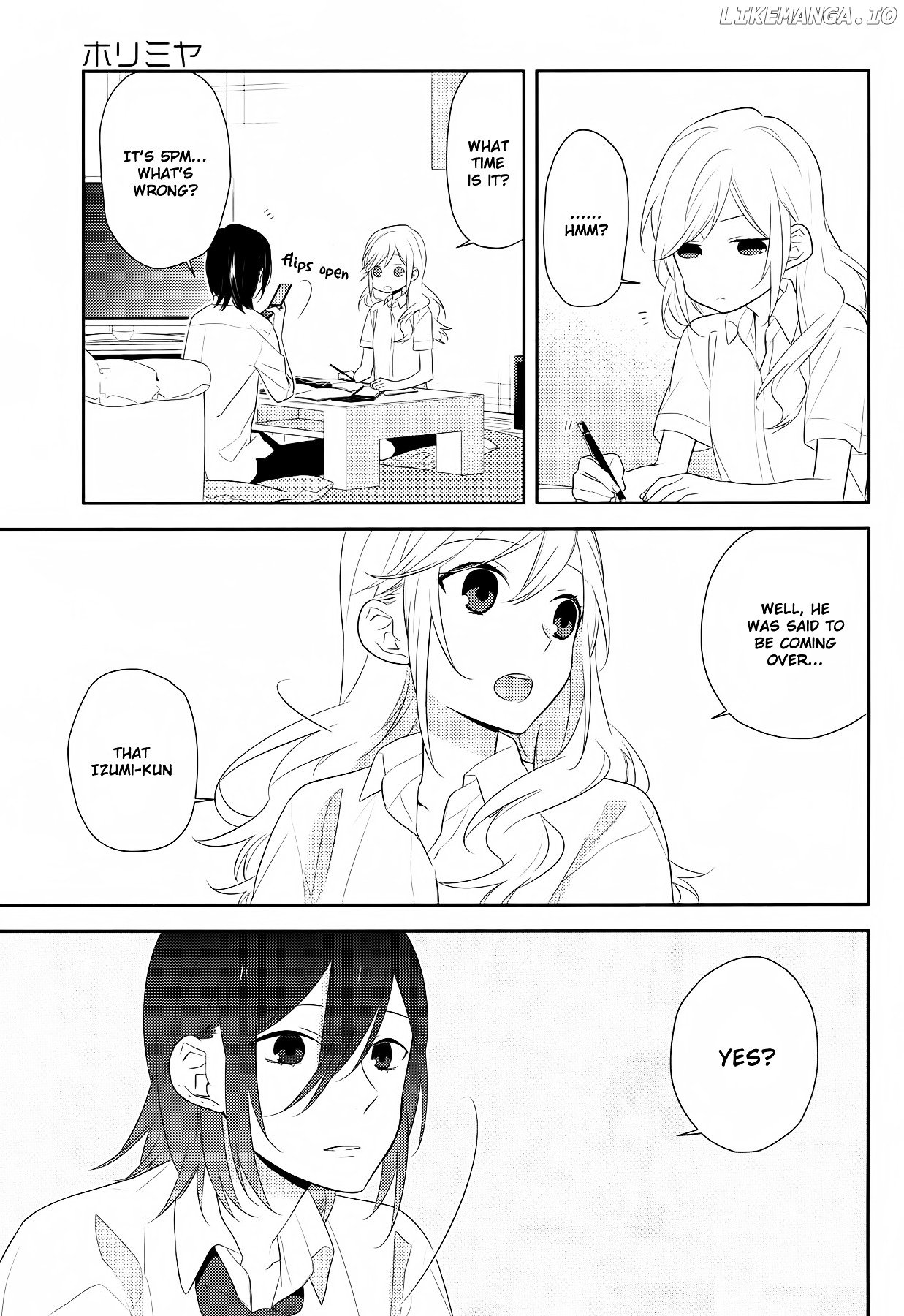 Horimiya chapter 25 - page 23