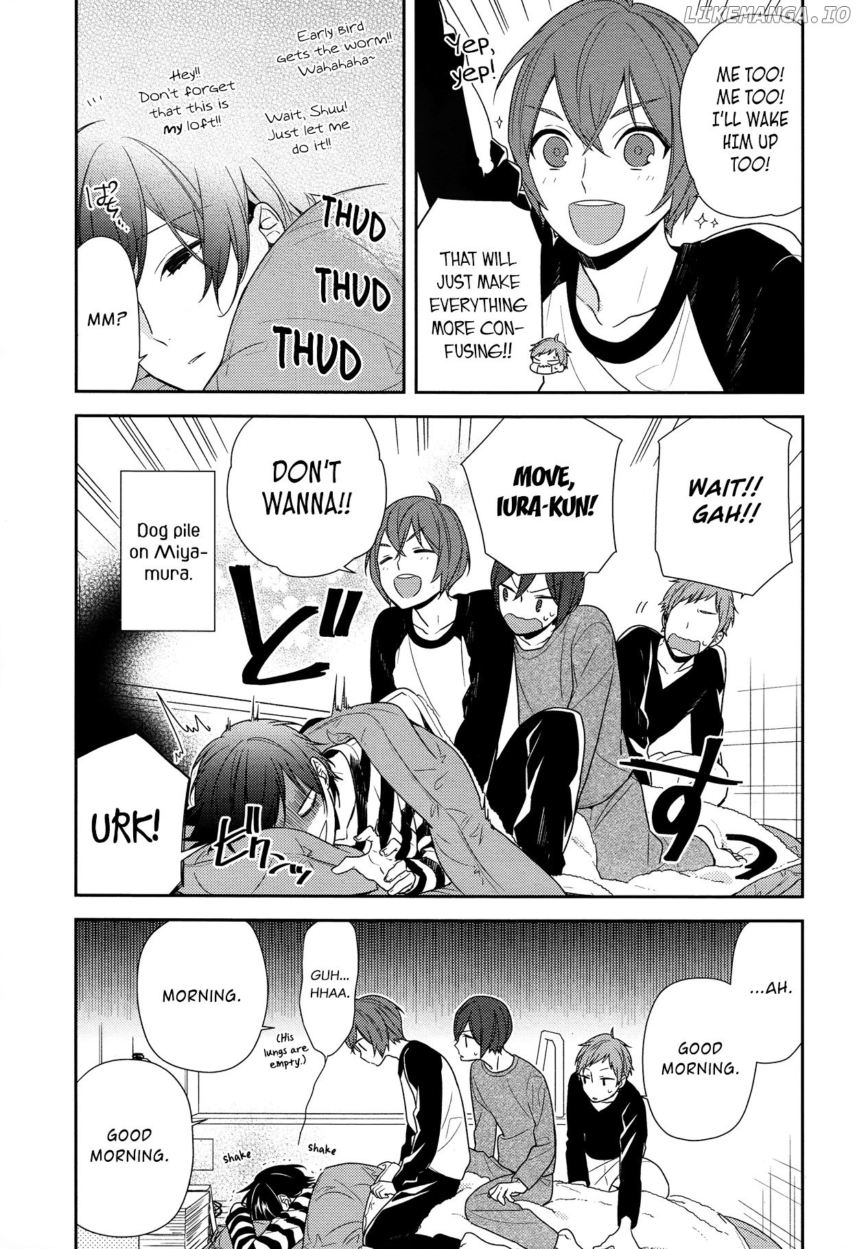 Horimiya chapter 72 - page 21