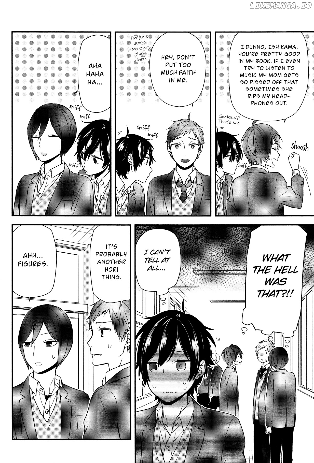 Horimiya chapter 74 - page 10