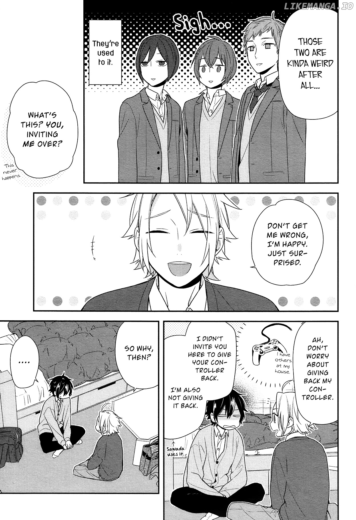 Horimiya chapter 74 - page 11