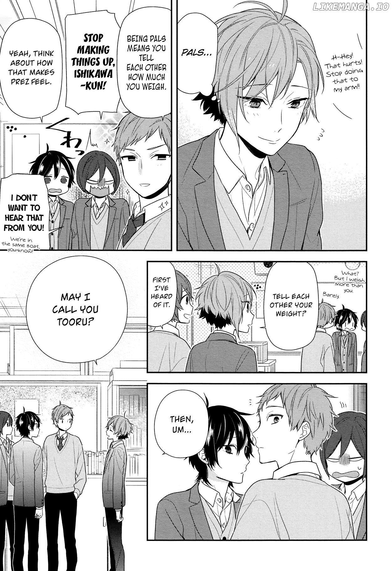 Horimiya chapter 75 - page 9