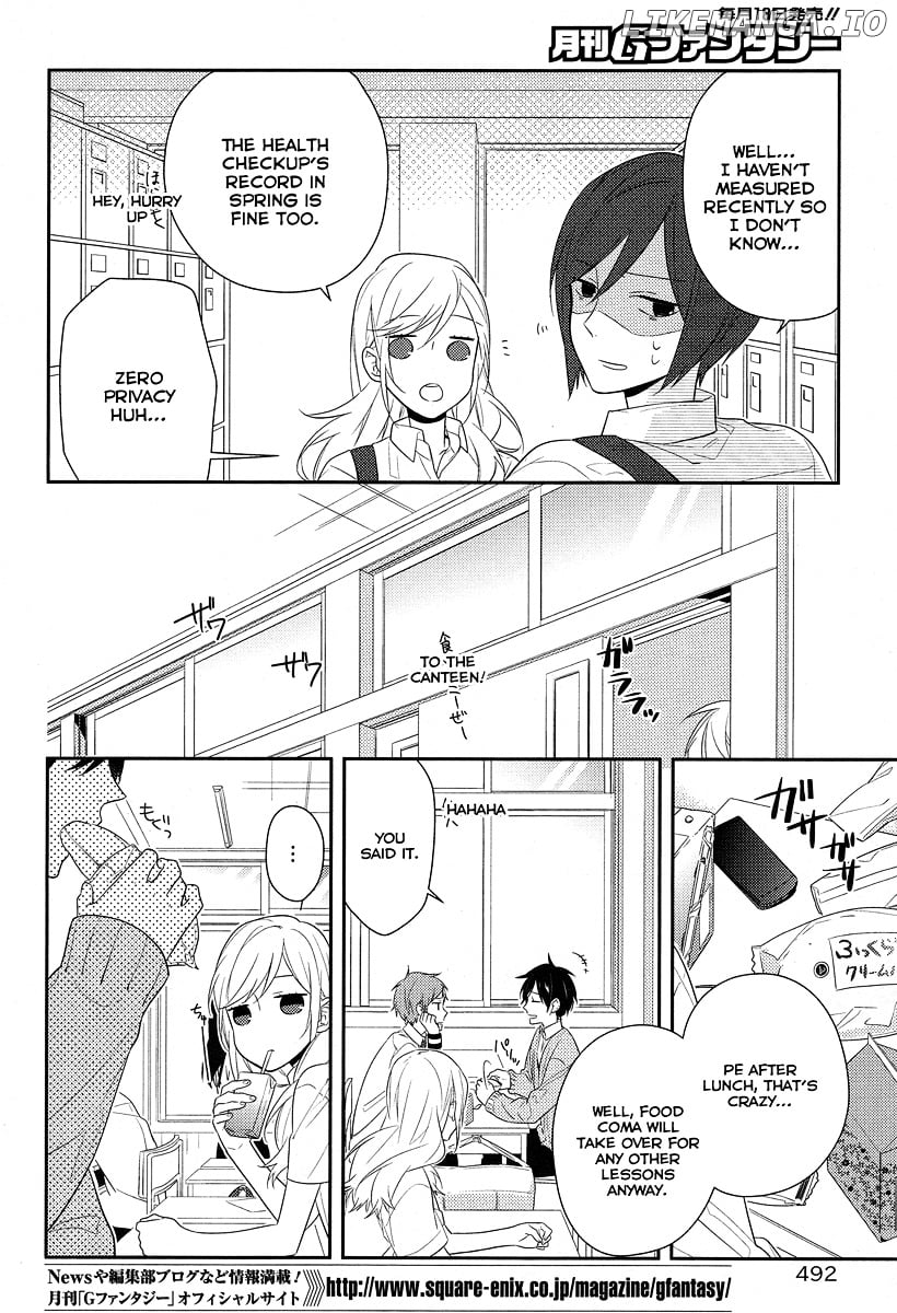 Horimiya chapter 28 - page 10