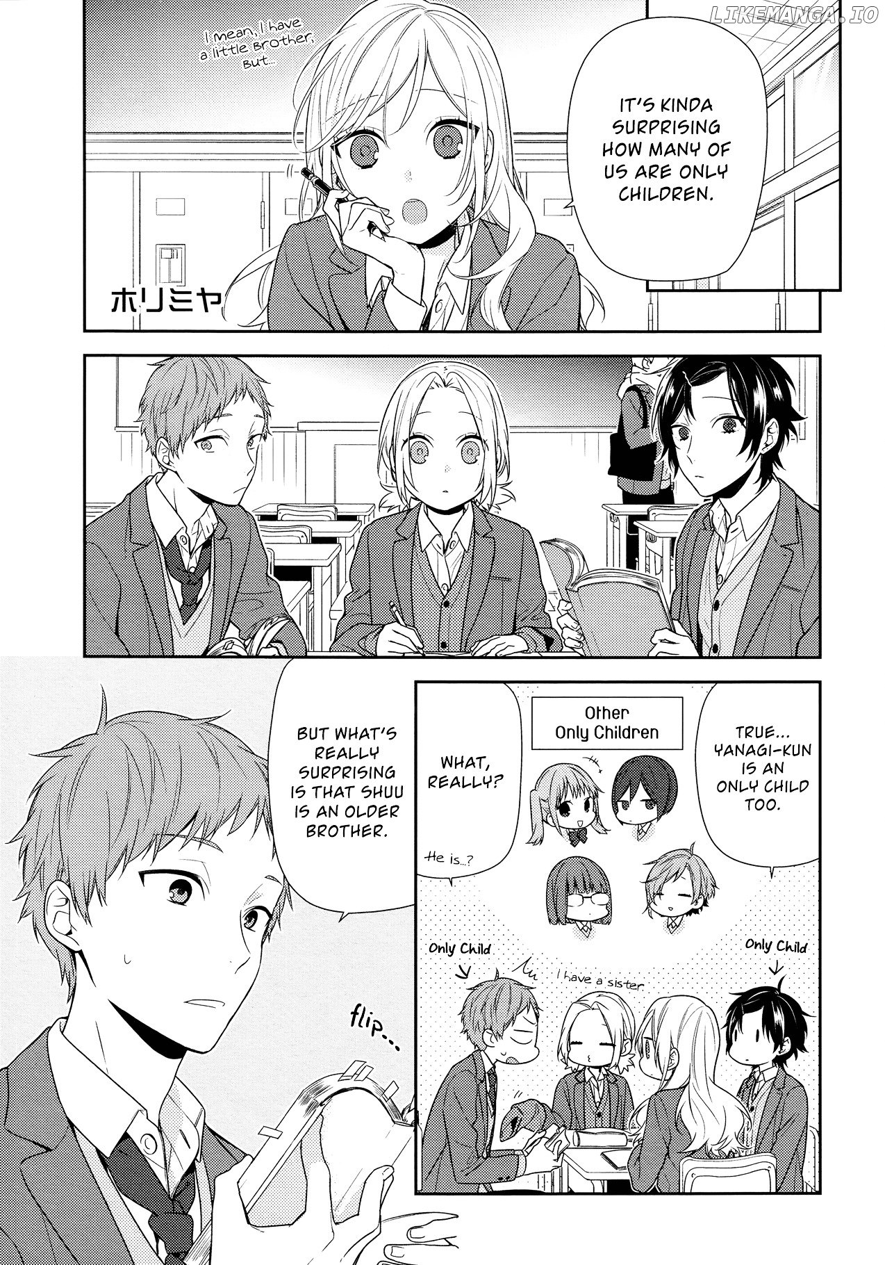 Horimiya chapter 76 - page 1