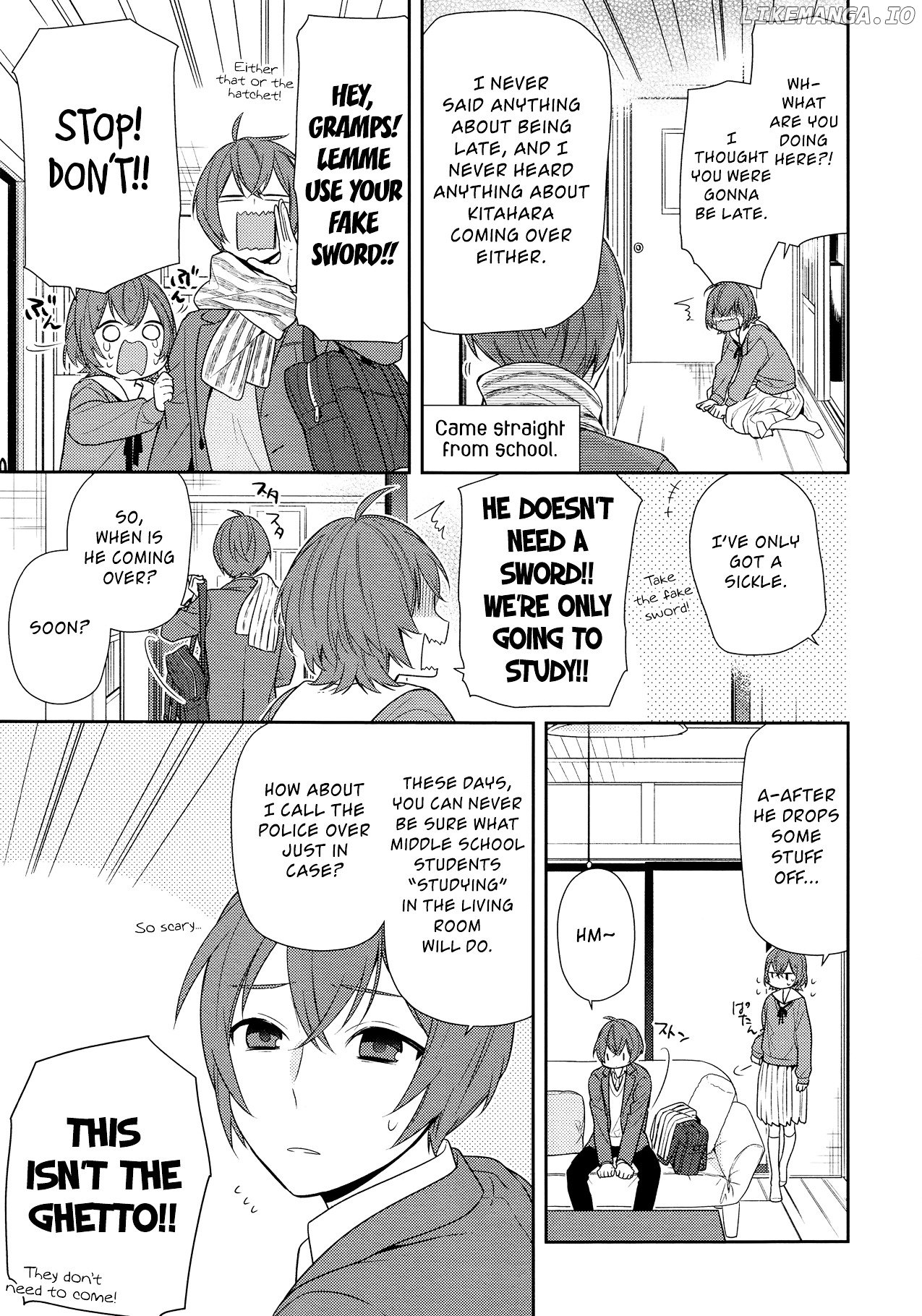 Horimiya chapter 76 - page 13