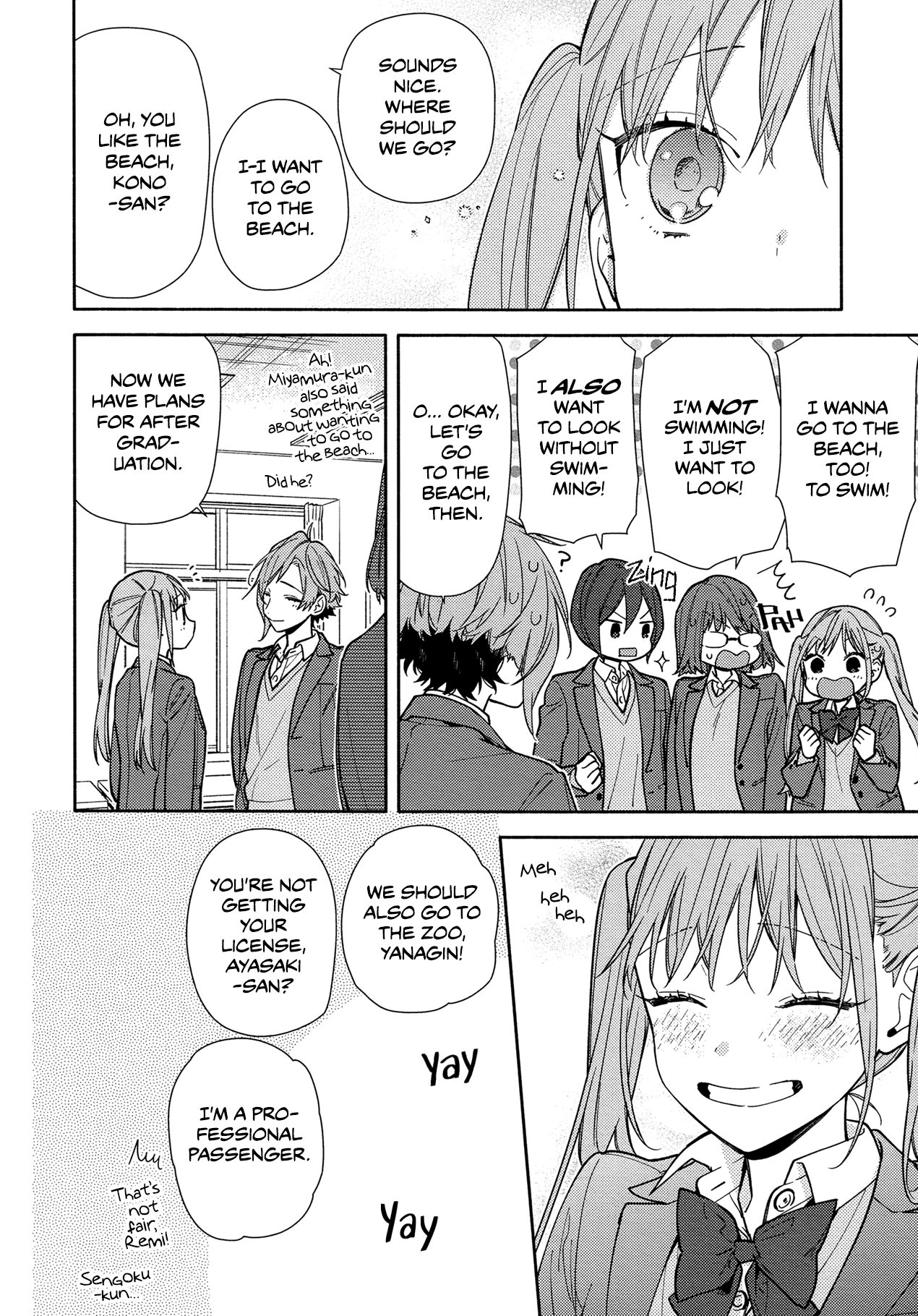 Horimiya chapter 123 - page 17