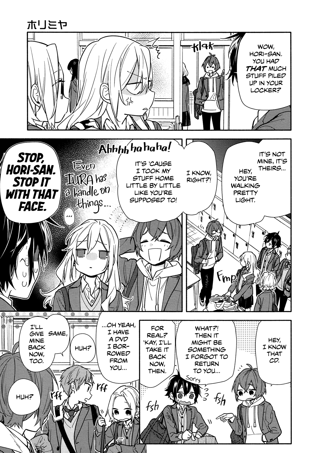 Horimiya chapter 123 - page 6