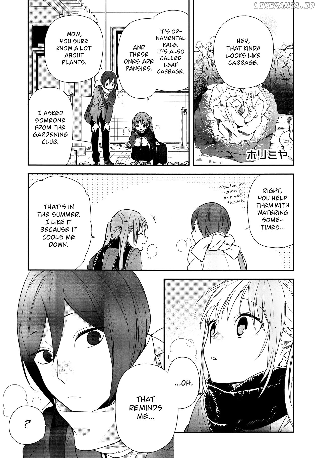 Horimiya chapter 78 - page 1