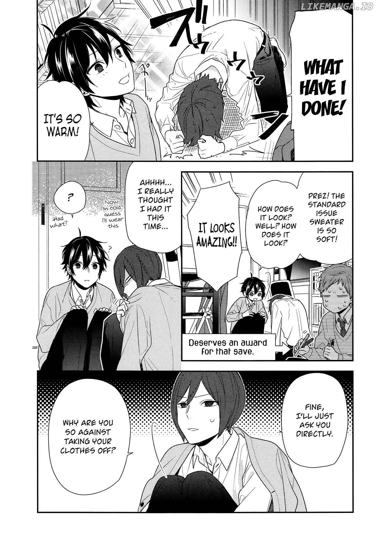 Horimiya chapter 78 - page 9