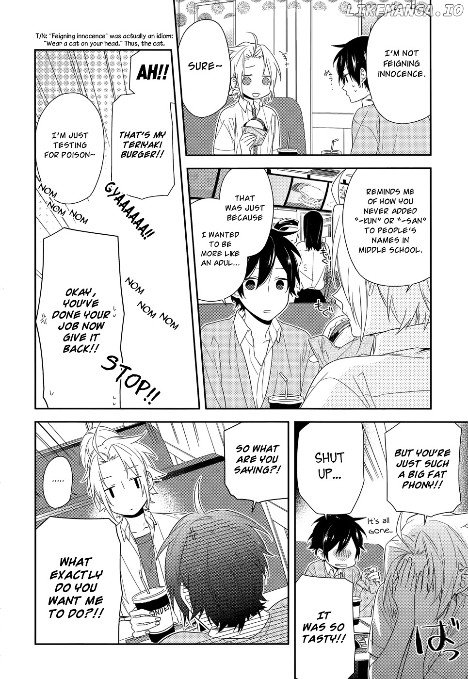 Horimiya chapter 31 - page 8