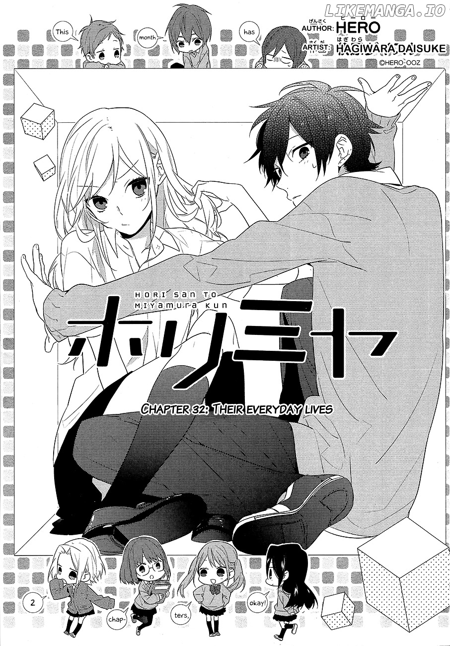 Horimiya chapter 32 - page 2