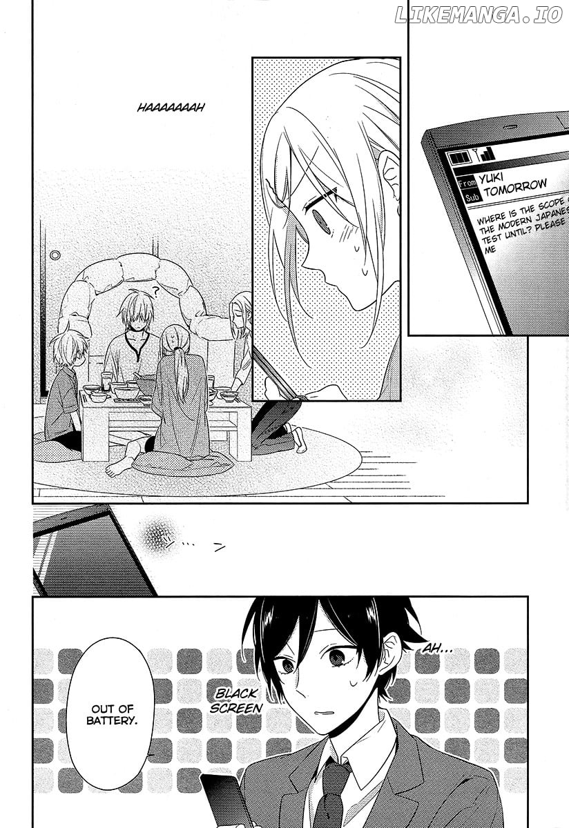 Horimiya chapter 34 - page 10