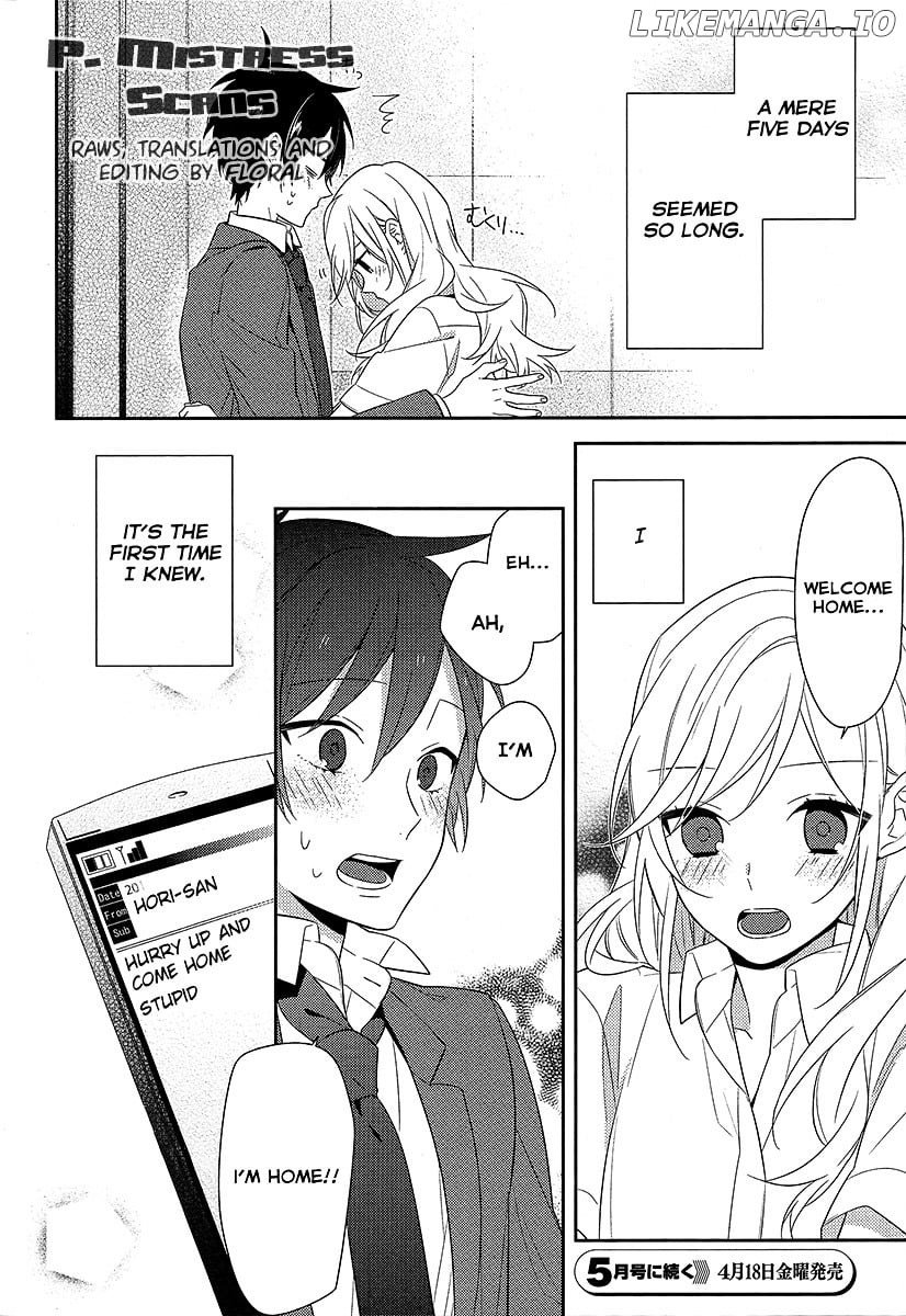 Horimiya chapter 34 - page 22