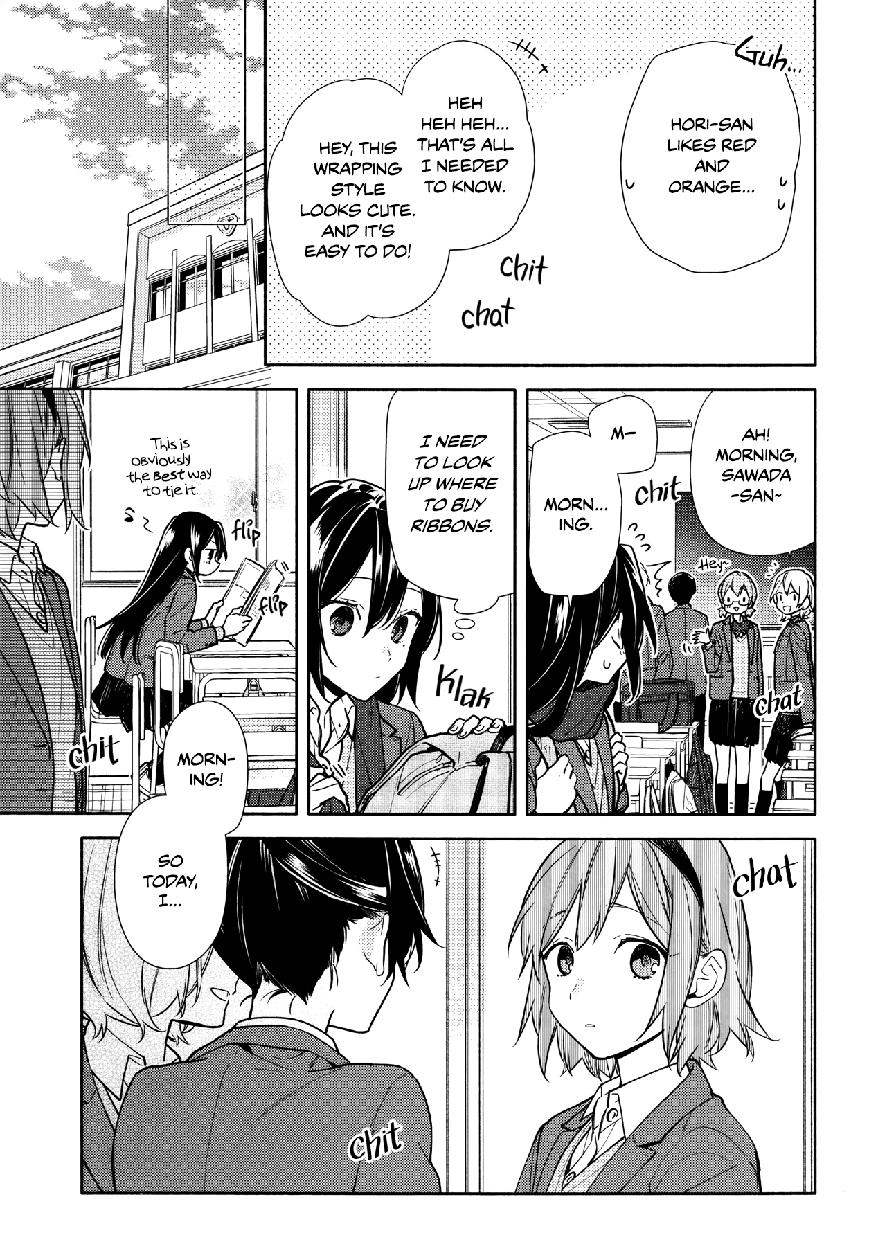 Horimiya chapter 117 - page 3