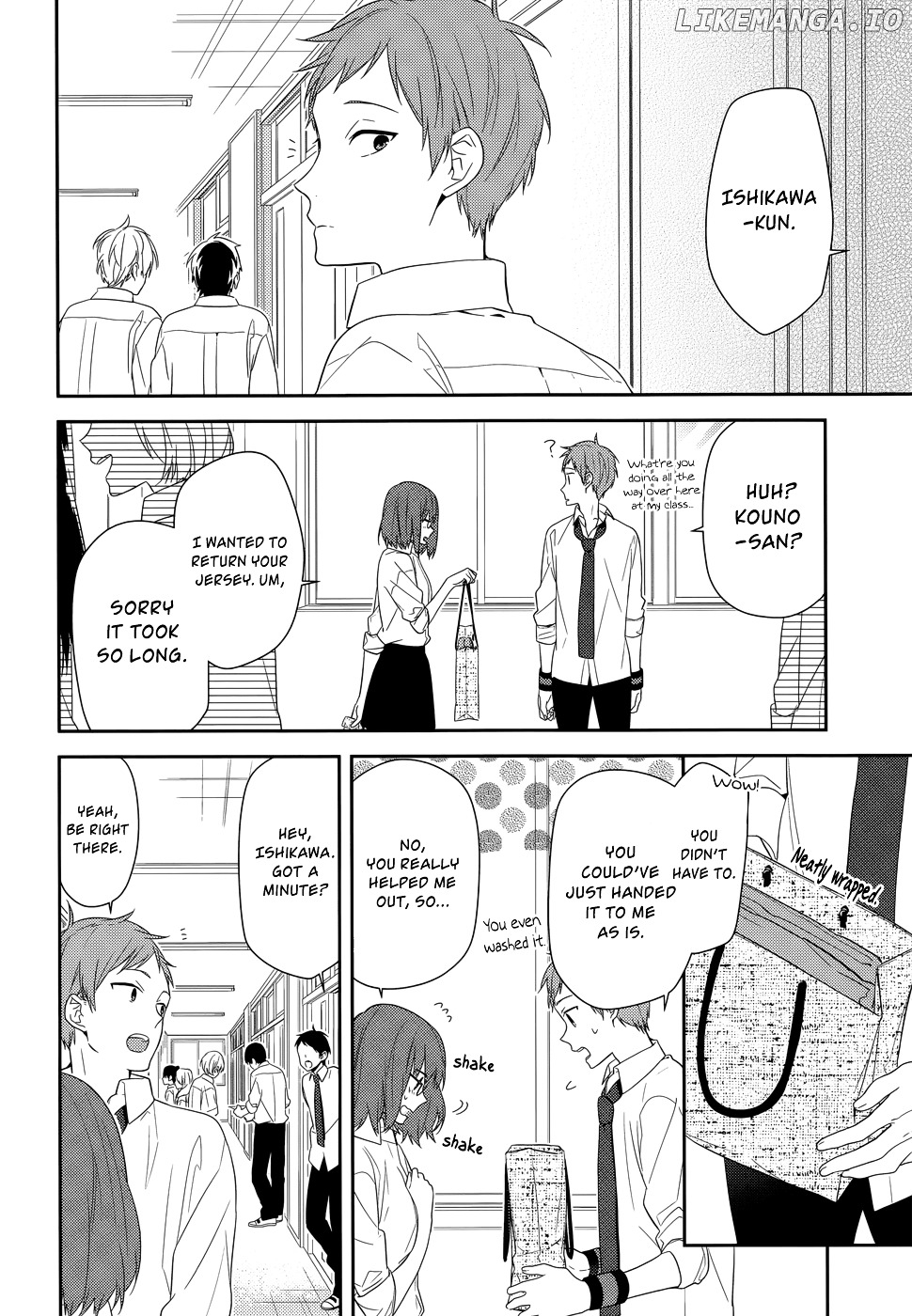 Horimiya chapter 35 - page 18