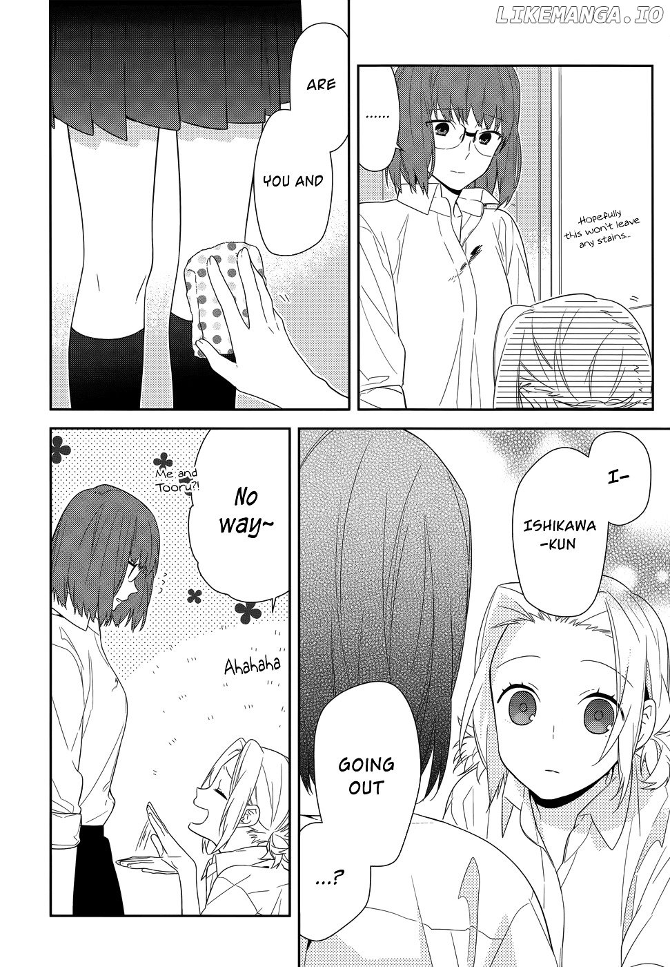 Horimiya chapter 35 - page 8