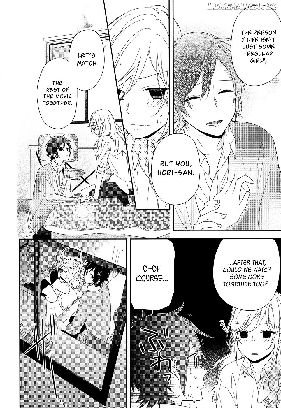 Horimiya chapter 37 - page 16