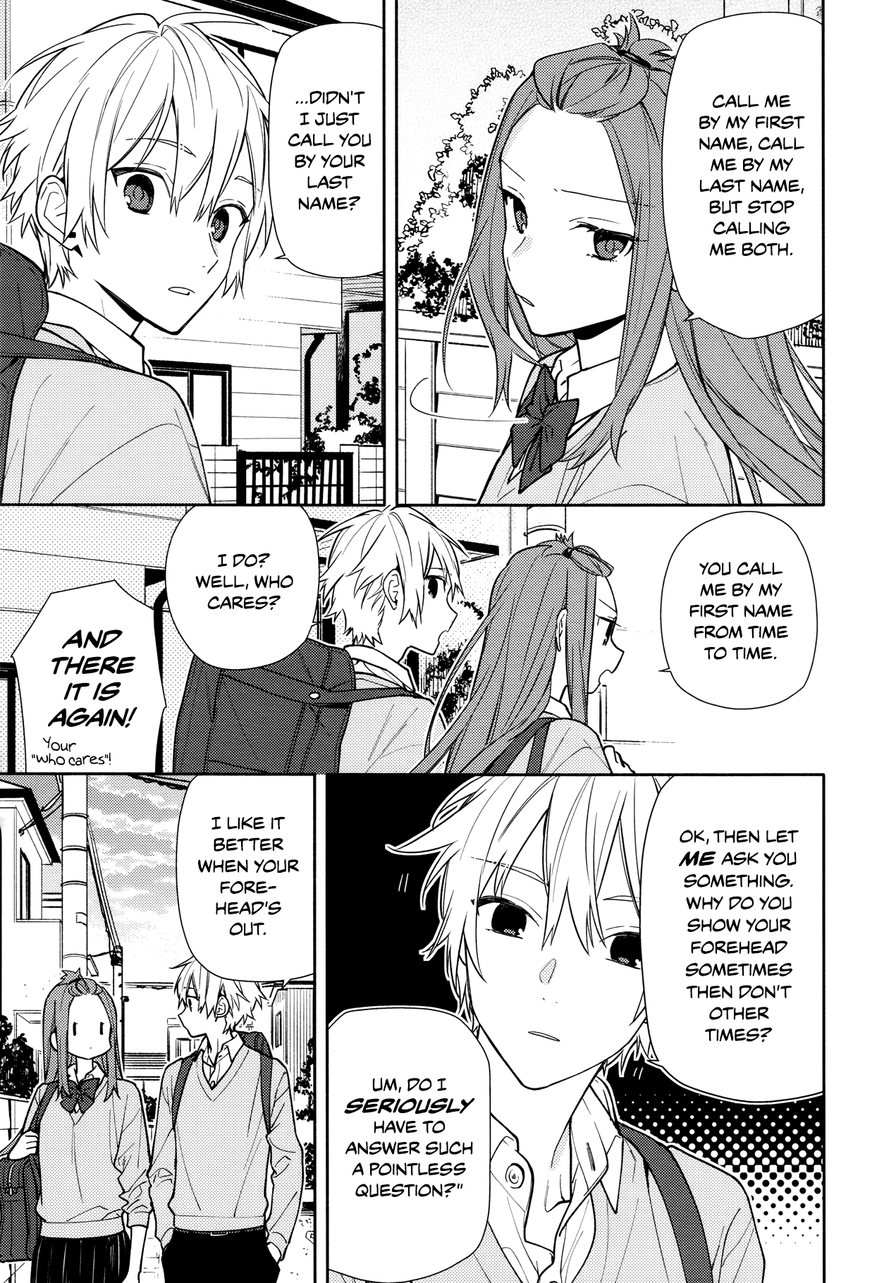 Horimiya - Manga chapter 120 - page 7