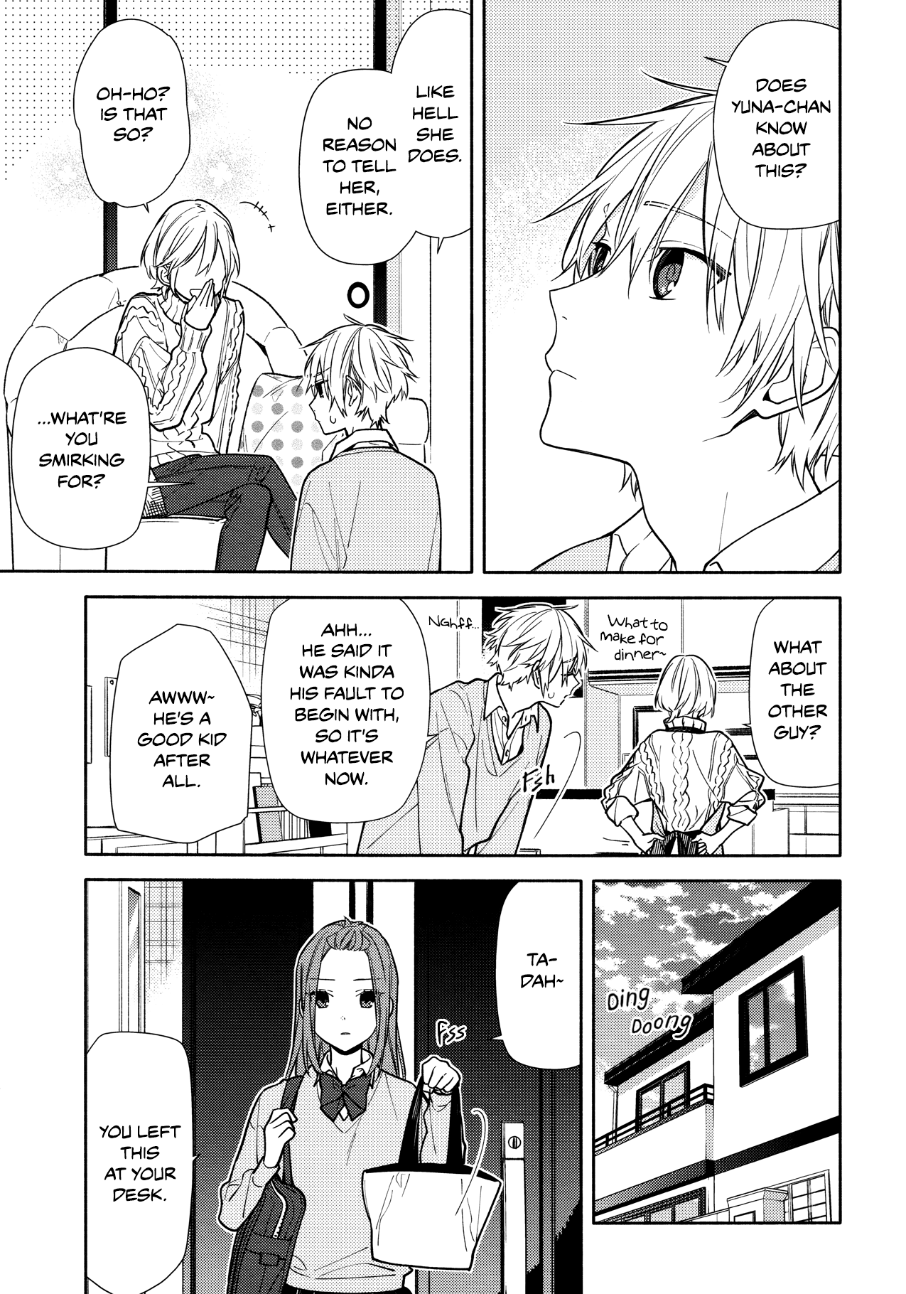 Horimiya chapter 121 - page 17